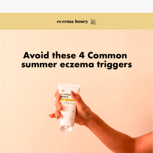 How to manage eczema in the summer ☀️⛱