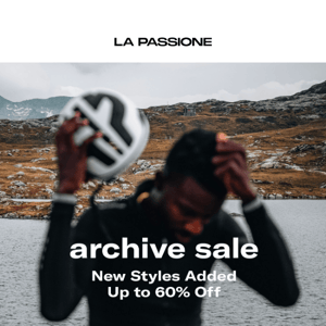 Up to 60% Off - Archive Upgrades