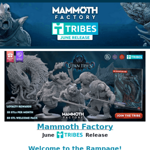 3D Printable The Adventure Box (Tribe Welcome Pack - FREE when joining the  TRIBE) by Mammoth Factory