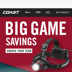 Kick-off is soon! Don't miss out on Big Game Savings