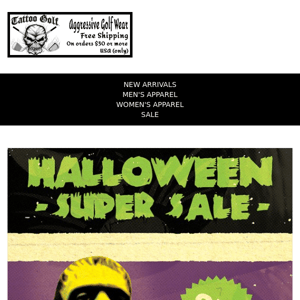 ☠️ One Day Only Halloween Super Sale☠️