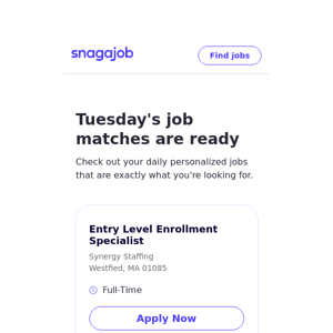 Personalized job matches for May 23, 2023