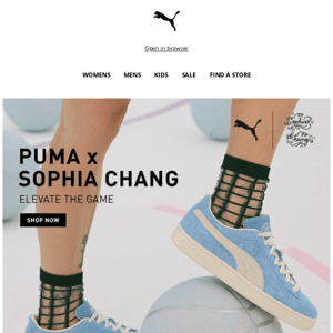 PUMA x SOPHIA CHANG Is Here