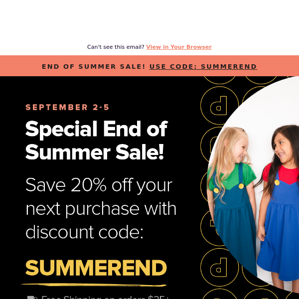 Don't Let The End of Summer Sale Slip Away