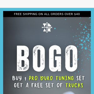 OVERSTOCK DEAL! FREE PROLIFIC PRO TRUCKS with purchase of ANY PRO DURO TUNING!