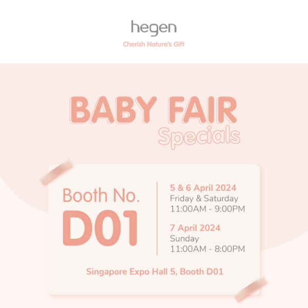 👀 Sneak Peek: April Baby Fair Exclusives!💥