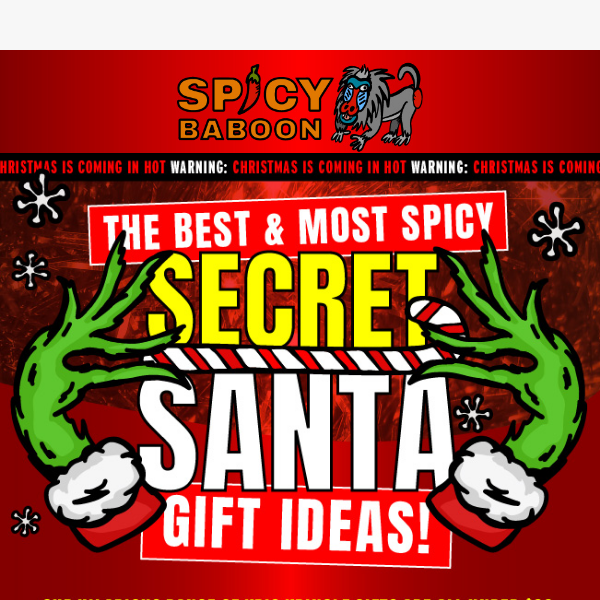 Dominate Secret Santa This Year! 🎅