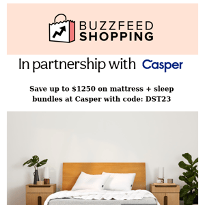 Save up to $1250 on mattress + sleep bundles at Casper
