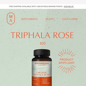 🔥Triphala Rose: The Microbiome Booster🔥