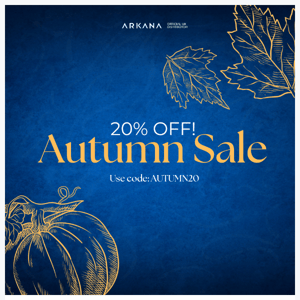 🍂 Celebrate Autumn with a Bang! 20% Off Weekend Sale Starts Now! 🍁