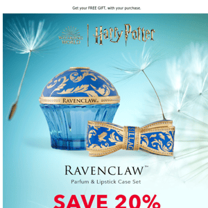 💝 Save 20%! Ravenclaw™ Parfum & Lipstick Case Set