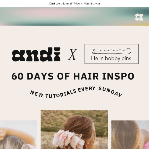 Coming Soon: Unlock 60 Days of Hairstyles