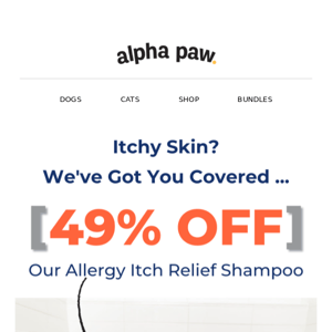 Pet Allergies? Alpha Paw It’s Time to Ditch the Itch ...