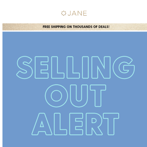 Get it or regret it – selling out fast 🏃‍♀️