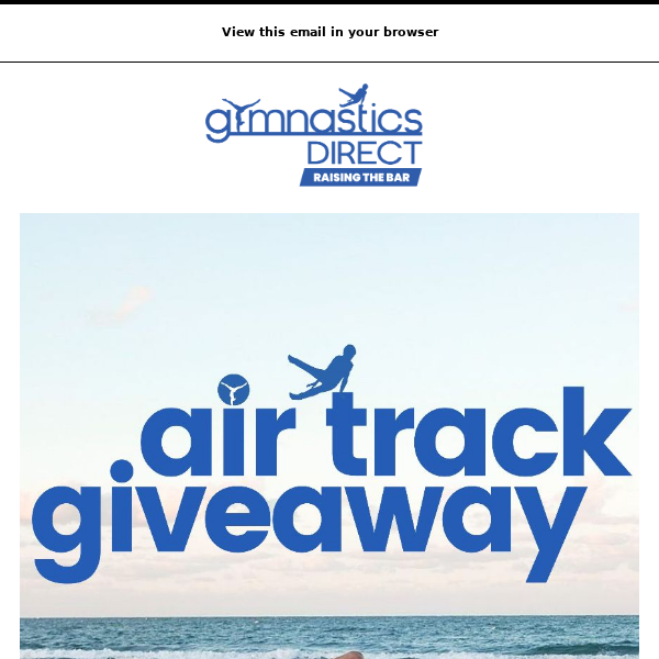 AIR TRACK GIVEAWAY! 🤸‍♀️