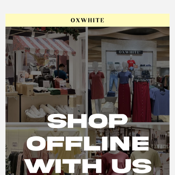 Have You Visited Us Offline Yet? 😊