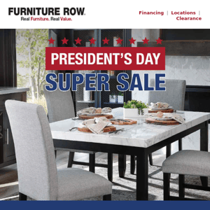 Huge Savings Await: Presidents' Day Sale Is Here!