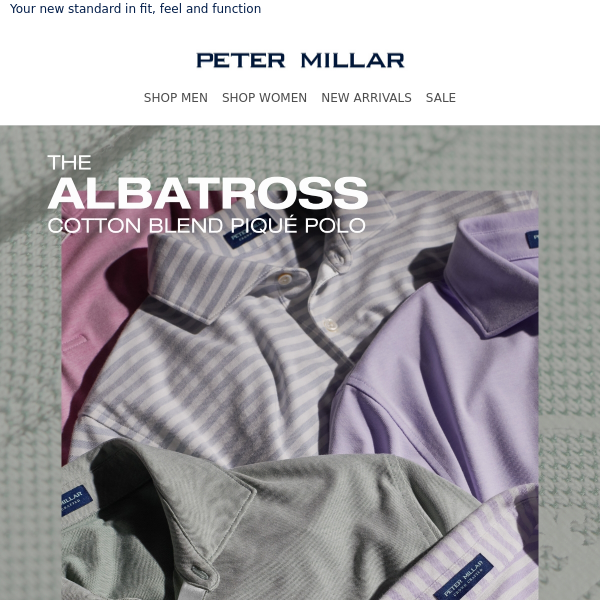 The Albatross Polo: The Best of Cotton and Performance