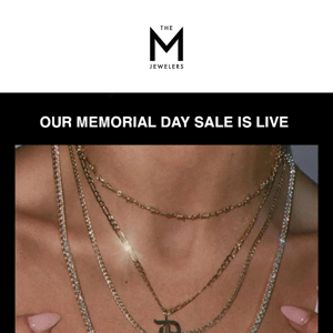 Memorial Day Sale Is Live!