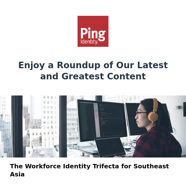 Ping Identity Roundup — July 2023