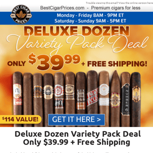 🍩 Deluxe Dozen Variety Pack Deal Only $39.99 + Free Shipping 🍩