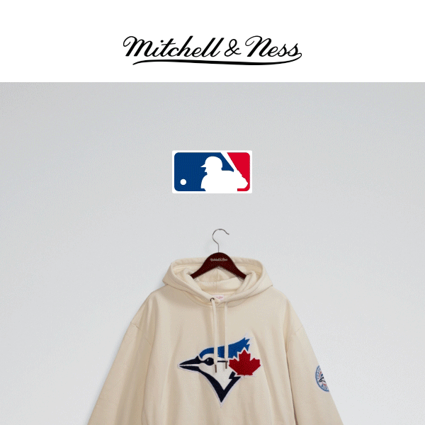 mitchell and ness blue jays hoodie