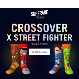 Street Fighter Socks Now Available