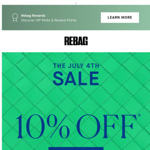 Don't miss out: 10% off