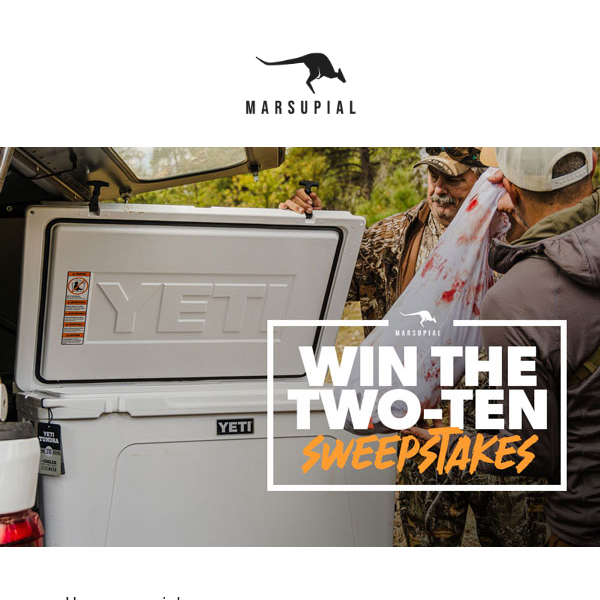 Win a Yeti 210 Hard Cooler with Roo Crew October Giveaway 🎁