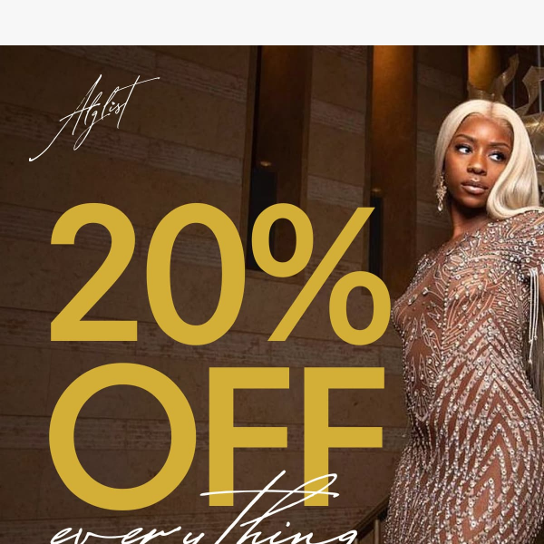 20% off everything