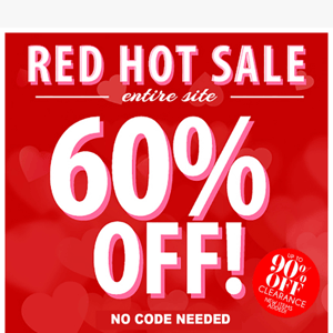 🌹The Red Hot Sale Start Now!