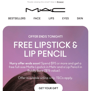 FREE Lip Duo ($76 value) ENDS TONIGHT! 💄