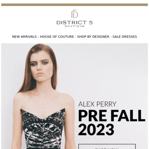 The Alex Perry Pre-Fall Collection