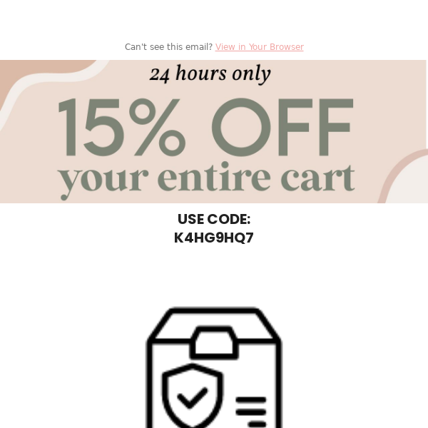 Pssst...here's a coupon💕
