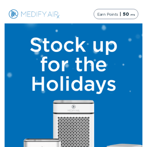 ❄️ 15% OFF All Air Purifiers ❄️