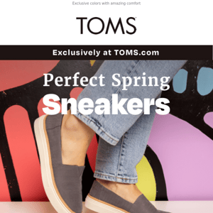 Spring-perfect sneakers