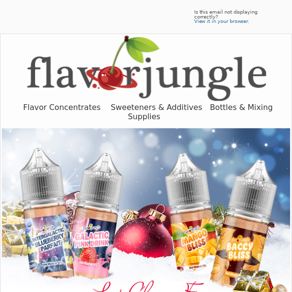 Last Chance for Stocking Stuffers at FlavorJungle.com