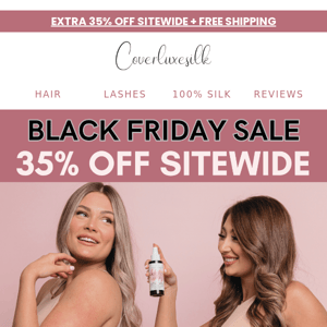 🚨 EXTRA 35% OFF SITEWIDE