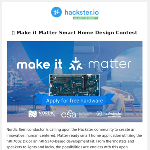 News from Hackster.io 🏠
