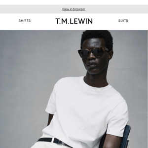 Introducing: The T.M.Lewin T-Shirt