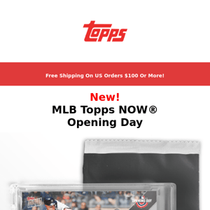 New MLB Topps NOW® Opening Day!