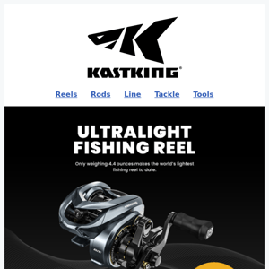 【IN STOCK】The World's Lightest Baitcasting Reel To Date!