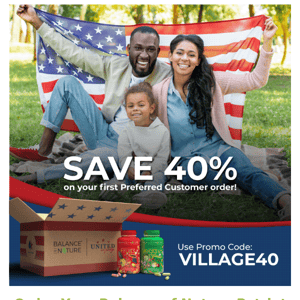 Fruits & Veggies now comes in an optional Patriot Pack!