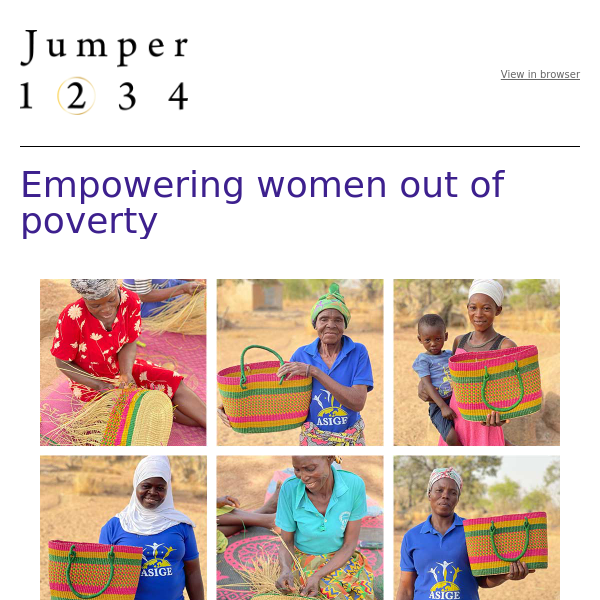 Empowering women out of poverty