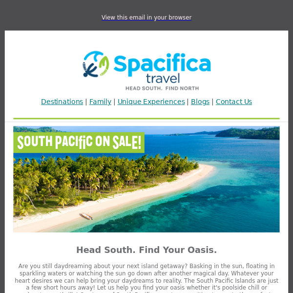 🌴FREE nights, meals, resort credit & MORE! Find your oasis in the South Pacific💫