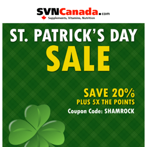 St. Patrick's Day Sale 🍀