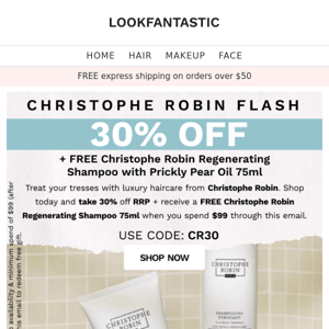 Christophe Robin ✨ Save 30% + FREEBIE