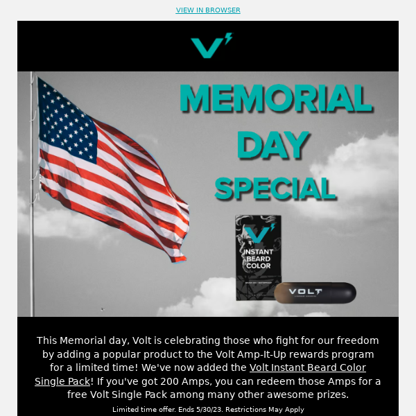 Memorial Day Special