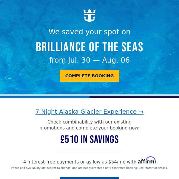 Still thinking about that 7 Night Alaska Glacier Experience?