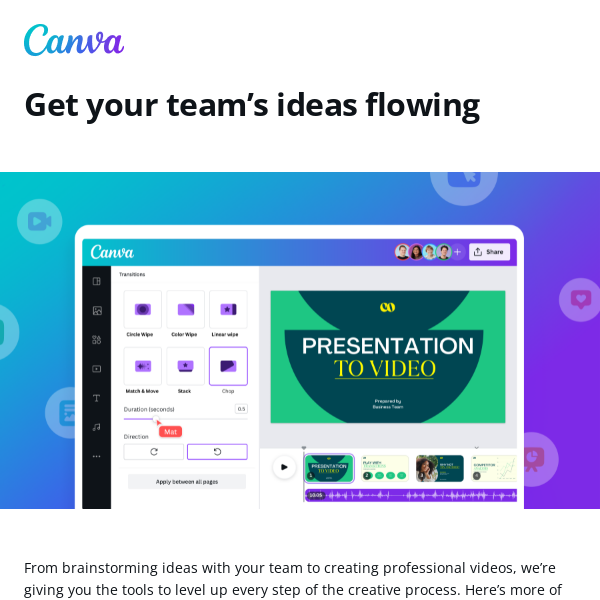 The Canva Visual Worksuite Part 2: Whiteboards and new video tools 🚀